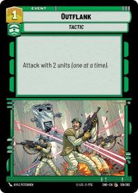 star wars unlimited shadows of the galaxy outflank foil