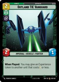 star wars unlimited shadows of the galaxy outland tie vanguard foil