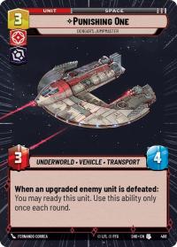 star wars unlimited shadows of the galaxy punishing one dengar s jumpmaster hyperspace