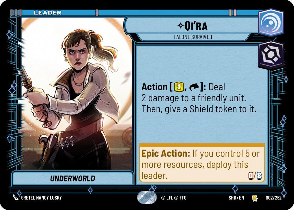 Qi'ra - I Alone Survived - Foil