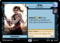 star wars unlimited shadows of the galaxy qi ra i alone survived foil
