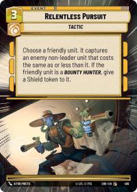 star wars unlimited shadows of the galaxy relentless pursuit hyperspace foil