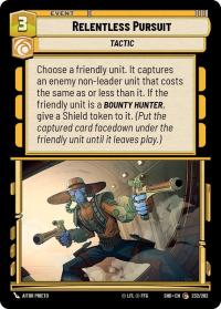 star wars unlimited shadows of the galaxy relentless pursuit