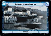 star wars unlimited shadows of the galaxy remnant science facility experience