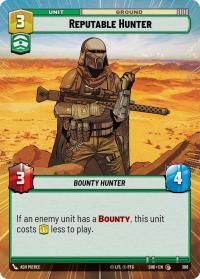 star wars unlimited shadows of the galaxy reputable hunter hyperspace