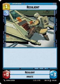 star wars unlimited shadows of the galaxy resilient foil