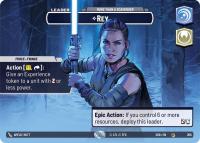 star wars unlimited shadows of the galaxy rey more than a scavenger showcase