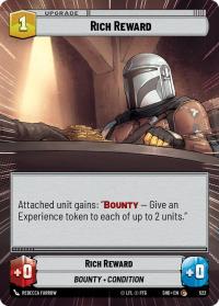 star wars unlimited shadows of the galaxy rich reward hyperspace foil