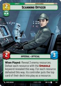 star wars unlimited shadows of the galaxy scanning officer hyperspace