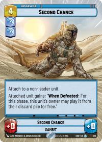 star wars unlimited shadows of the galaxy second chance hyperspace foil