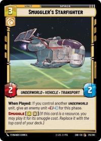 star wars unlimited shadows of the galaxy smuggler s starfighter