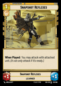star wars unlimited shadows of the galaxy snapshot reflexes sog foil