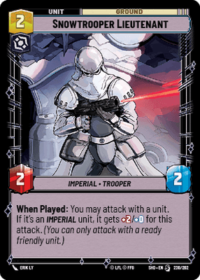 Snowtrooper Lieutenant - SOG - Foil