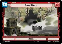 star wars unlimited shadows of the galaxy spice mines shield