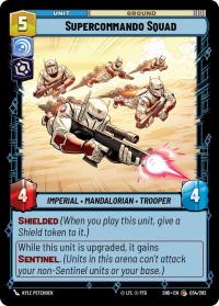 star wars unlimited shadows of the galaxy supercommando squad foil