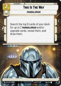 star wars unlimited shadows of the galaxy this is the way hyperspace