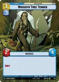 star wars unlimited shadows of the galaxy wroshyr tree tender hyperspace