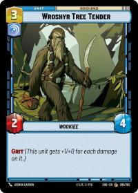star wars unlimited shadows of the galaxy wroshyr tree tender