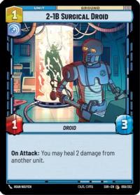 star wars unlimited spark of rebellion 2 1b surgical droid foil