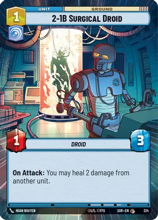 2-1B Surgical Droid (Hyperspace) - Foil