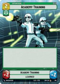 star wars unlimited spark of rebellion academy training hyperspace foil