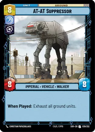 AT-AT Suppressor - Foil