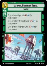 star wars unlimited spark of rebellion attack pattern delta