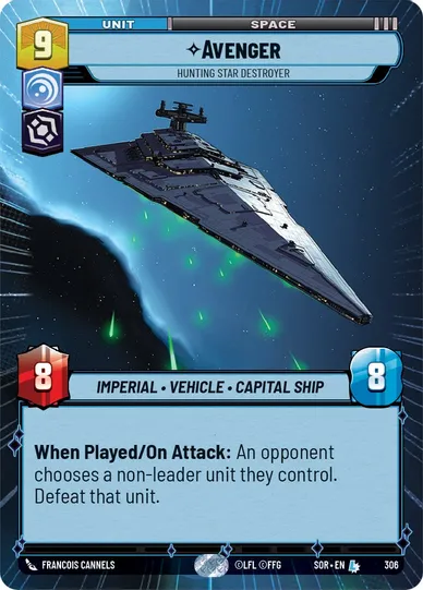 Avenger - Hunting Star Destroyer - Foil