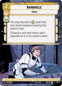 star wars unlimited spark of rebellion bamboozle hyperspace