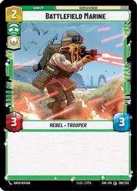 star wars unlimited spark of rebellion battlefield marine