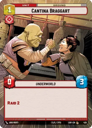 Cantina Braggart (Hyperspace) - Foil