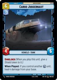 star wars unlimited spark of rebellion cargo juggernaut