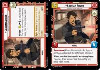 star wars unlimited spark of rebellion cassian andor dedicated to the rebellion