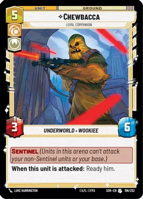 Chewbacca - Loyal Companion - Foil