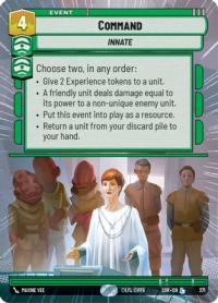 star wars unlimited spark of rebellion command hyperspace