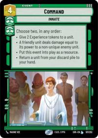 star wars unlimited spark of rebellion command