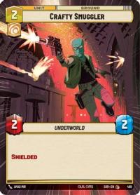 star wars unlimited spark of rebellion crafty smuggler hyperspace foil
