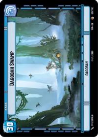 star wars unlimited spark of rebellion dagobah swamp foil