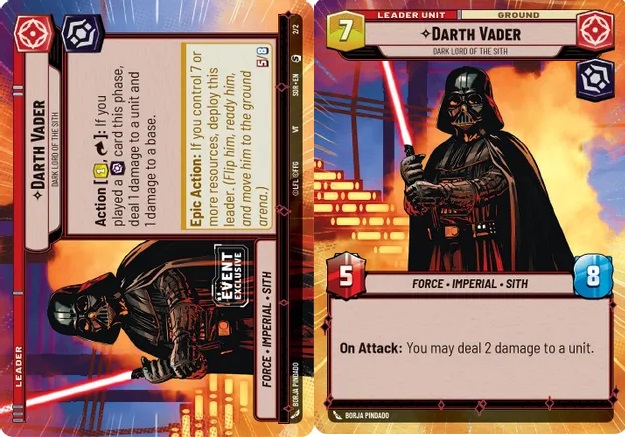 Darth Vader - Dark Lord of the Sith (Hyperspace) - Event Exclusive Promos