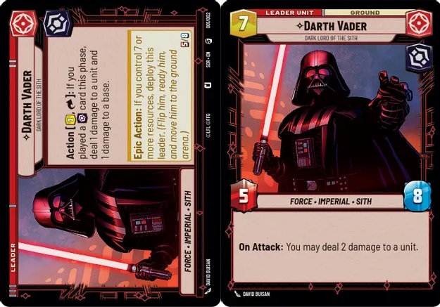 Darth Vader - Dark Lord of the Sith - Prerelease Promos
