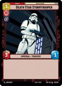 star wars unlimited spark of rebellion death star stormtrooper