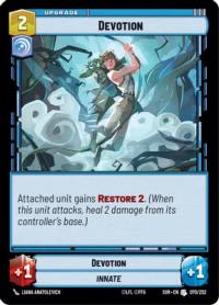 star wars unlimited spark of rebellion devotion