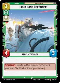 star wars unlimited spark of rebellion echo base defender