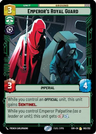 Emperor's Royal Guard - Foil