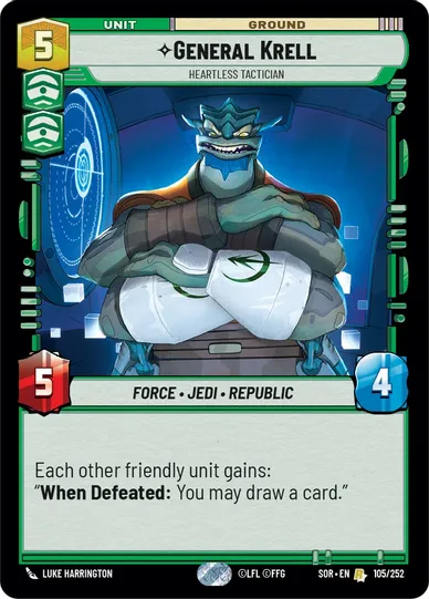 General Krell - Heartless Tactician - Foil