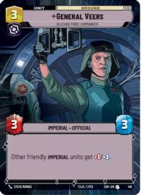 star wars unlimited spark of rebellion general veers blizzard force commander hyperspace