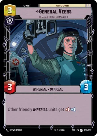 General Veers - Blizzard Force Commander