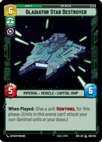 star wars unlimited spark of rebellion gladiator star destroyer