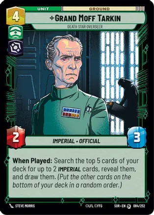 Grand Moff Tarkin - Death Star Overseer - Foil