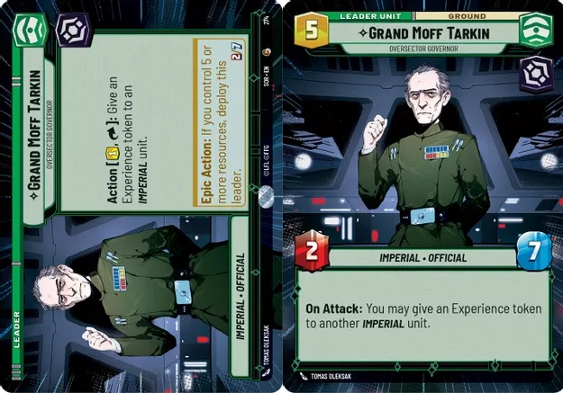 Grand Moff Tarkin - Oversector Governor (Hyperspace) - Foil